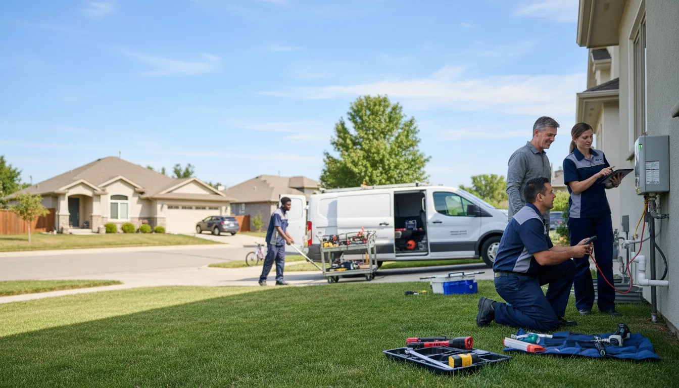 Tankless water heater service in State Line, PA